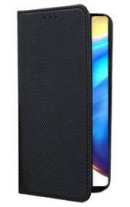 Кожен калъф тефтер и стойка Magnetic FLEXI Book Style за Xiaomi Redmi NOTE 10 5G / Xiaomi Poco M3 Pro черен 